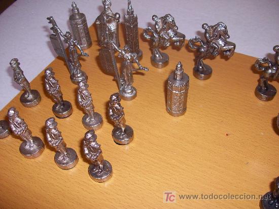 Juegos de mesa: Original Juego de Ajedrez en metal Macizo &iexcl; ver ! - Foto 11