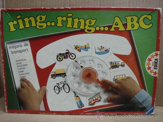 Juegos de mesa: JUEGO DE MESA INFANTIL RING RING ABC - EDUCA REF: 3345 - EN CATALAN - Foto 2
