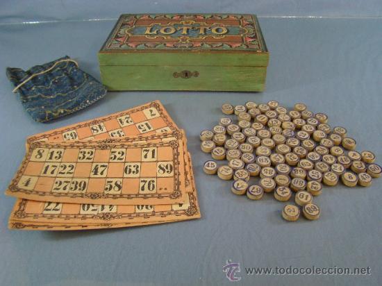 Juegos de mesa: Loter&iacute;a. 1920-1930 - Foto 1