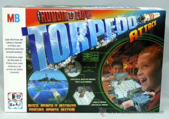 Juegos de mesa: Hundir la flota Torpedo attack de MB - Foto 1