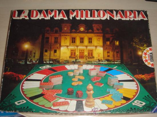 Juegos de mesa: LA DAMA MILLONARIA (JUEGOS EDUCA) - Foto 1