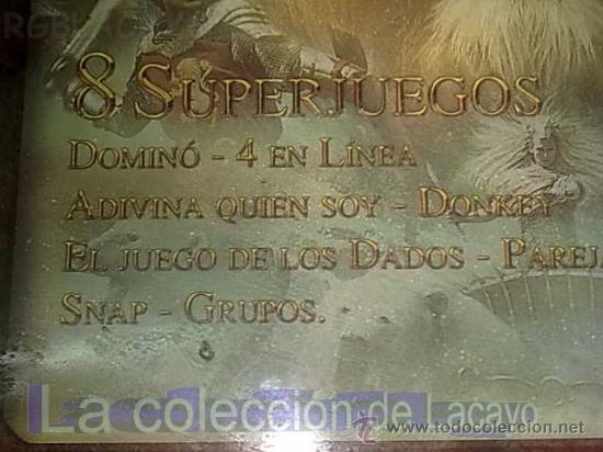 Juegos de mesa: CAJA METALICA EDIC. ESPECIAL EL MUNDO 8 SUPERJUEGOS REUNIDOS NARNIA