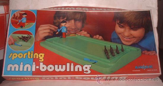 Juegos de mesa: MINI BOWLING SPORTING, DE AIRGAM, EN CAJA ( GA-31 ) CC - Foto 1