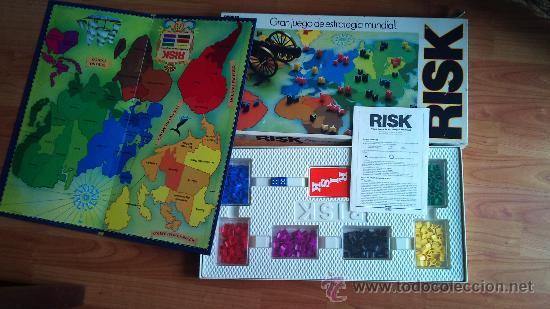 Juegos de mesa: risk de borras  antiguo - Foto 1