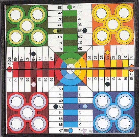 Juegos de mesa: EstucheJuego del Parchis  magn&eacute;tico - Foto 1