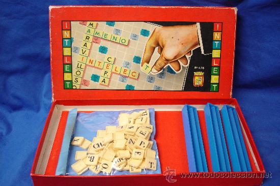 Juegos de mesa: INTELECT - JUEGO DE PALABRAS - EL DE LA CAJA ROJA ES EL M&Aacute;S ANT&Iacute;GUO FABRICADO POR CEFA