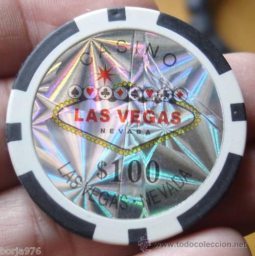 Las Vegas 25 Fichas De Poker Chips De 100 Sold Through Direct Sale