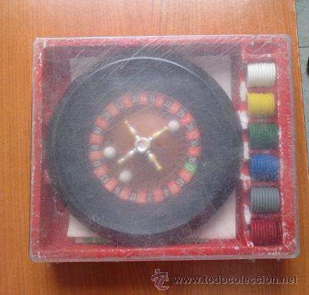Jeux de table: Set Ruleta + tablero + fichas - A&ntilde;o 70