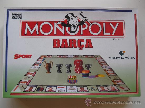 Juegos de mesa: MONOPOLY DEL BAR&Ccedil;A - COMPLETO - NUEVO - SIN USAR.