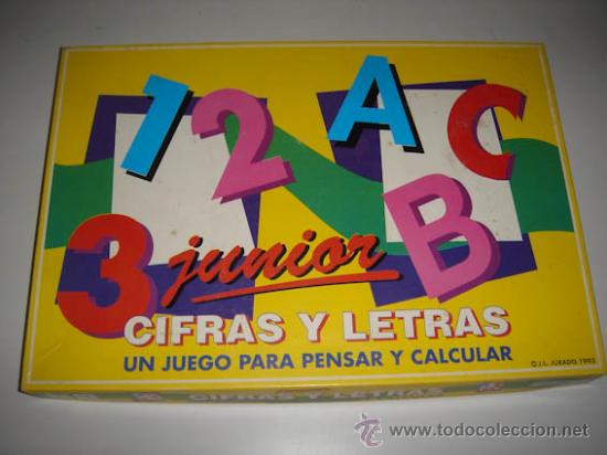Jeux de table: Juego CIFRAS Y LETRAS de la casa FALOMIR.