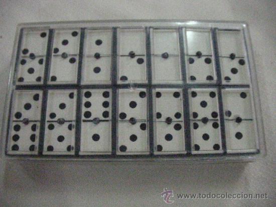 Juegos de mesa: ANTIGUO MINI DOMINO - Foto 1