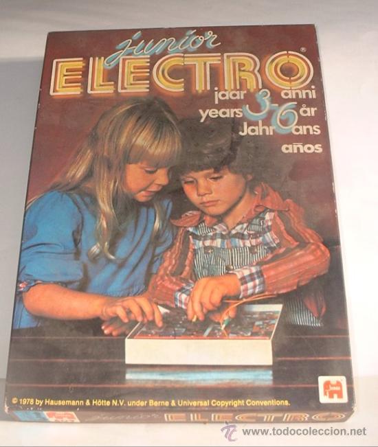 Juegos de mesa: JUEGO ELECTRO JUNIOR, DE LA CASA JUMBO EN CAJA.  ( CO89 ) CC - Foto 1