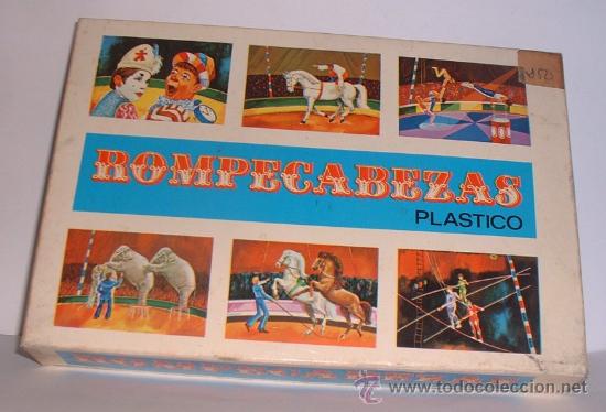Juegos de mesa: ROMPECABEZAS DE PLASTICO, DE BORRAS, EN CAJA.  ( GA-12 ) CC - Foto 1