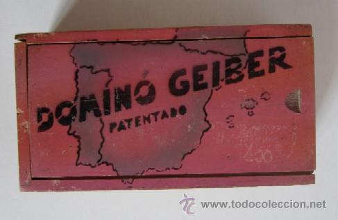 Juegos de mesa: DOMINO GEIBER