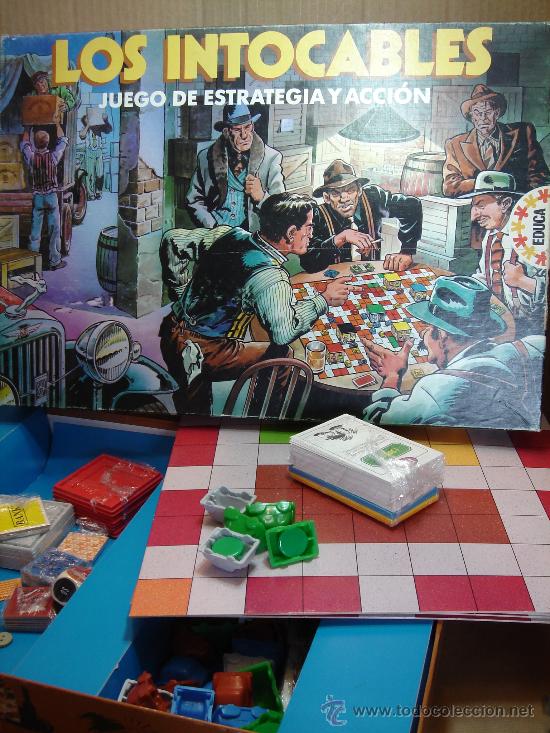 Juegos de mesa: JUEGO DE MESA - LOS INTOCABLES REF: 4353 EDUCA 1991 - &iexcl;&iexcl; CASI COMPLETO &iexcl;&iexcl;&iexcl; - Foto 1