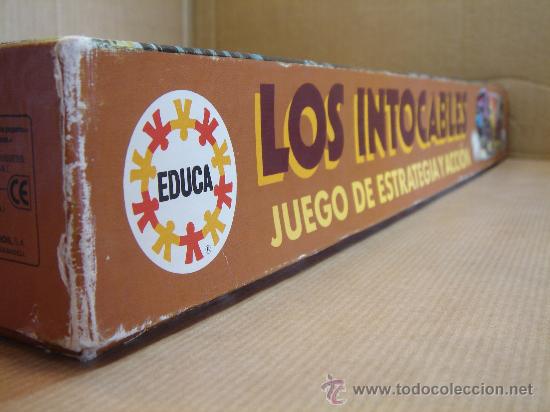 Juegos de mesa: JUEGO DE MESA - LOS INTOCABLES REF: 4353 EDUCA 1991 - &iexcl;&iexcl; CASI COMPLETO &iexcl;&iexcl;&iexcl; - Foto 7