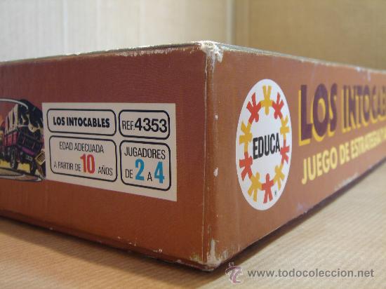 Juegos de mesa: JUEGO DE MESA - LOS INTOCABLES REF: 4353 EDUCA 1991 - &iexcl;&iexcl; CASI COMPLETO &iexcl;&iexcl;&iexcl; - Foto 8