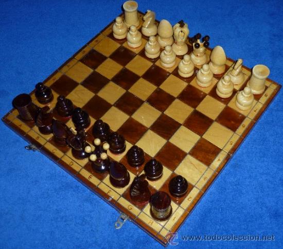 Juegos de mesa: Ajedrez - Artesan&iacute;a de madera - Foto 1