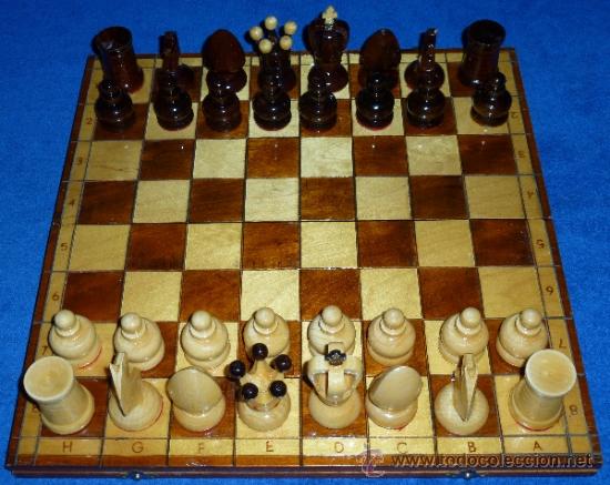 Juegos de mesa: Ajedrez - Artesan&iacute;a de madera - Foto 2