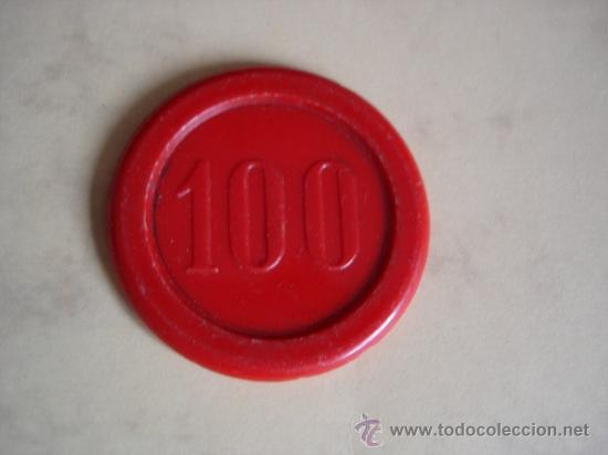 Juegos de mesa: FICHA DE CASINO - 100 - Foto 1