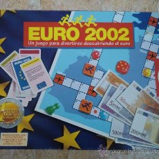 Juegos de mesa: JUEGO DE MESA EURO 2002 DE EDUCA. COMPLETO. MUY BUEN ESTADO