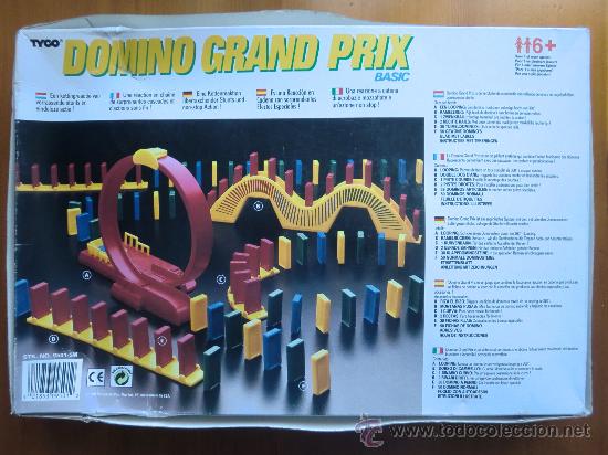 Juegos de mesa: Juego de mesa DOMINO GRAND PRIX BASIC (1989) de TYCO - Foto 2