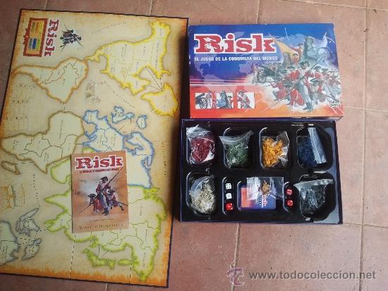 Juegos de mesa: RISK DE PARKER ANTIGUO  PARA 6 JUGADORES - Foto 1