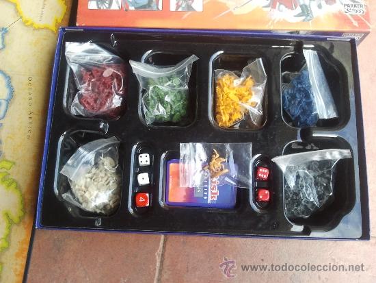 Juegos de mesa: RISK DE PARKER ANTIGUO  PARA 6 JUGADORES - Foto 2