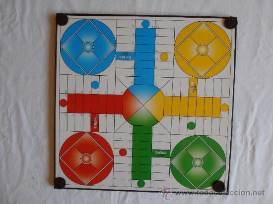 Juegos de mesa: PARCHIS AJEDREZ TABLERO CARTON - Foto 1