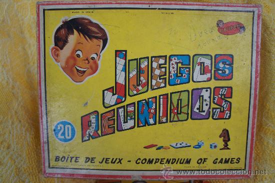 Juegos de mesa: ANTIGUO JUEGOS REUNIDOS GEYPER 20- DIFICIL DE ENCONTRAR - A&Ntilde;O 1964