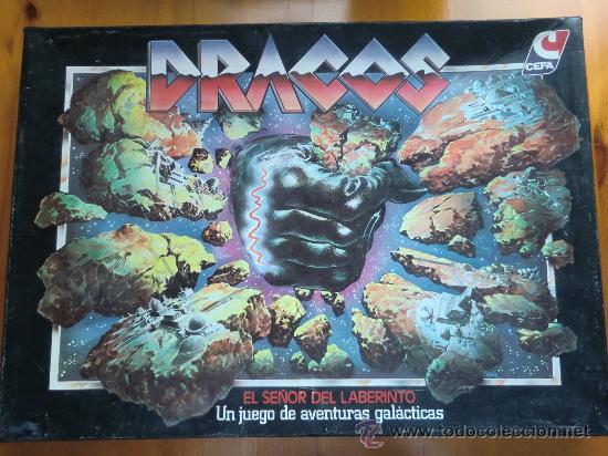 Juegos de mesa: Juego de mesa DRACOS, EL SE&Ntilde;OR DEL LABERINTO de CEFA. Completo - Foto 1