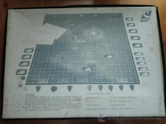 Juegos de mesa: Juego de mesa DRACOS, EL SE&Ntilde;OR DEL LABERINTO de CEFA. Completo - Foto 2