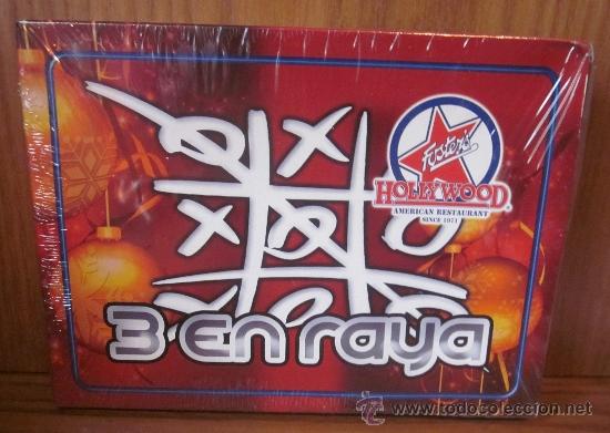 Jogos de mesa: 3 EN RAYA,FOSTER&acute;S HOLLYWOOD,CAJA ORIGINAL,A ESTRENAR
