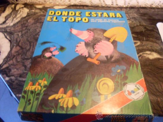 Juegos de mesa: DONDE ESTARA EL TOPO . RARO (J11) - Foto 1