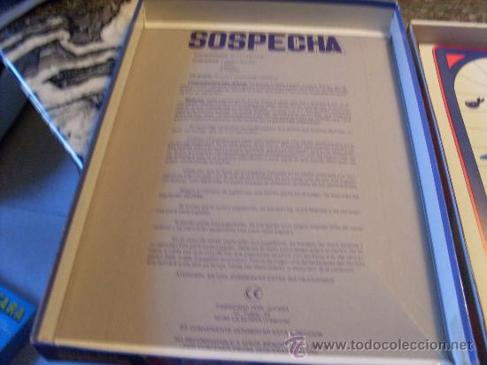 Juegos de mesa: SOSPECHA . JUFASA . RARO (J-0) - Foto 3