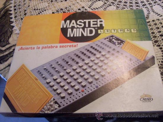 Jeux de table: MASTER MIND DE LETRAS ( DE CAYRO JUEGOS ) (J12)