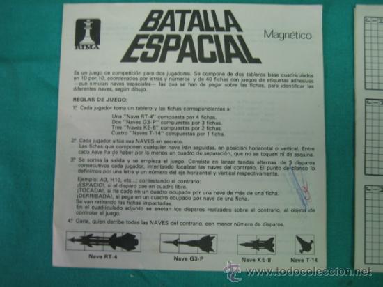 Juegos de mesa: Juego magnetico Batalla Espacial de RIMA - Foto 5
