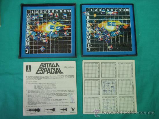 Juegos de mesa: Juego magnetico Batalla Espacial de RIMA - Foto 1