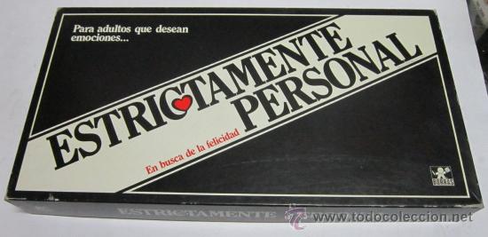 Juegos de mesa: JUEGO ESTRICTAMENTE PERSONAL, DE BORRAS, EN CAJA. CC - Foto 1