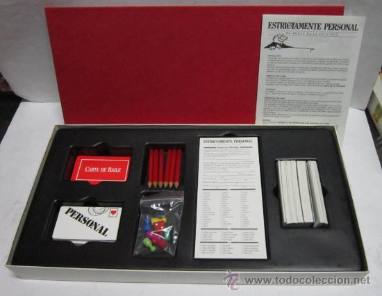 Juegos de mesa: JUEGO ESTRICTAMENTE PERSONAL, DE BORRAS, EN CAJA. CC - Foto 2
