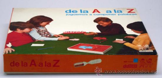 Juegos de mesa: Juego de la A a la Z Didacta a&ntilde;os 70 - Foto 2