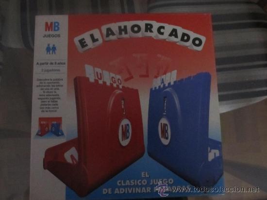 Juegos de mesa: M69 ANTIGUO JUEGO DEL AHORCADO DE MB COMPLETO - Foto 1