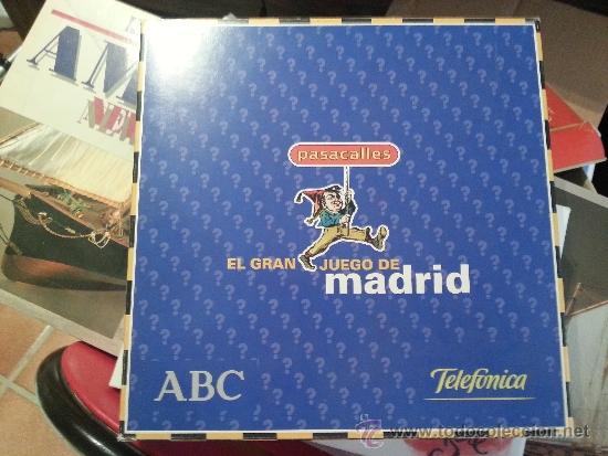 Jeux de table: Pasacalles, el Juego de Madrid, para ABC. Sin estrenar.