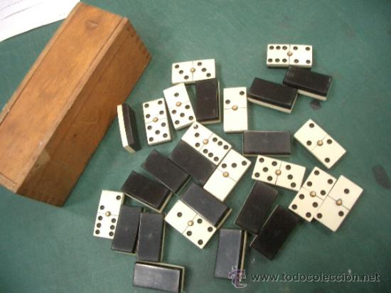 Juegos de mesa: ANTIGUO DOMINO de pasta - Foto 1