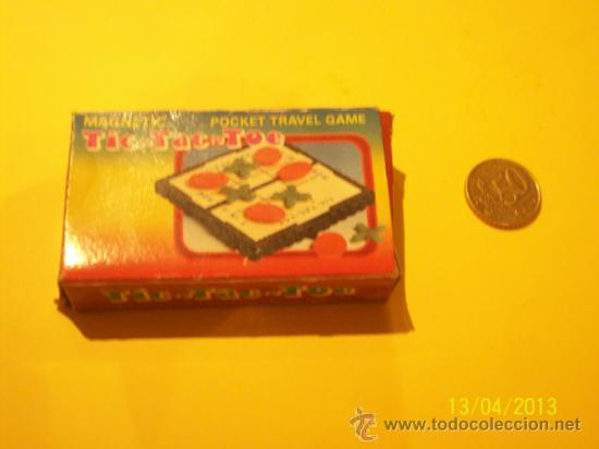 Juegos de mesa: ANTIGUO 3 EN RAYA PEQUE&Ntilde;O - Foto 1