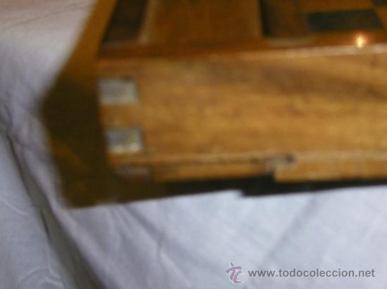 Juegos de mesa: JUEGO DE DAMAS MUY ANTIGUO - Foto 7