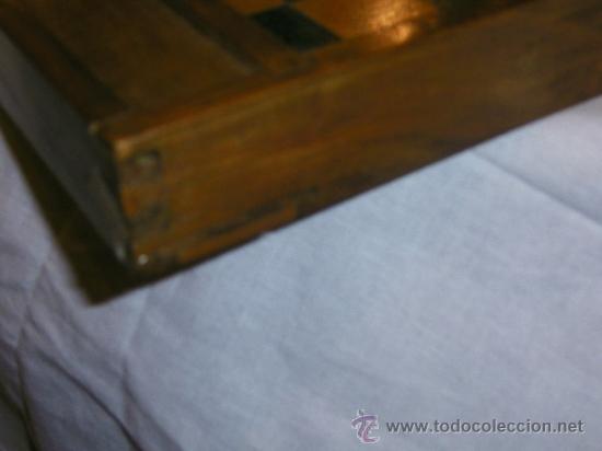 Juegos de mesa: JUEGO DE DAMAS MUY ANTIGUO - Foto 3