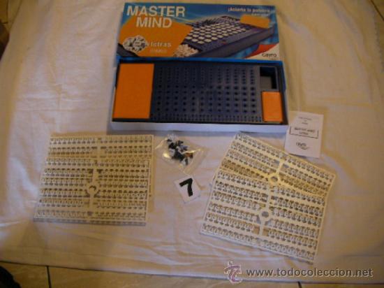 Juegos de mesa: JUEGO MASTER MIND - LETRAS - NUEVO SIN USAR - Foto 1