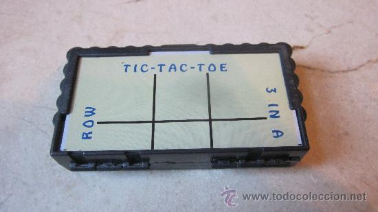 Jogos de mesa: TIC TAC TOE - TRES EN RAYA