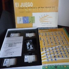 Juegos de mesa: EL JUEGO OFICIAL DEL REAL MADRID - OFICIAL CENTENARIO 1902-2002. Lote 38059887
